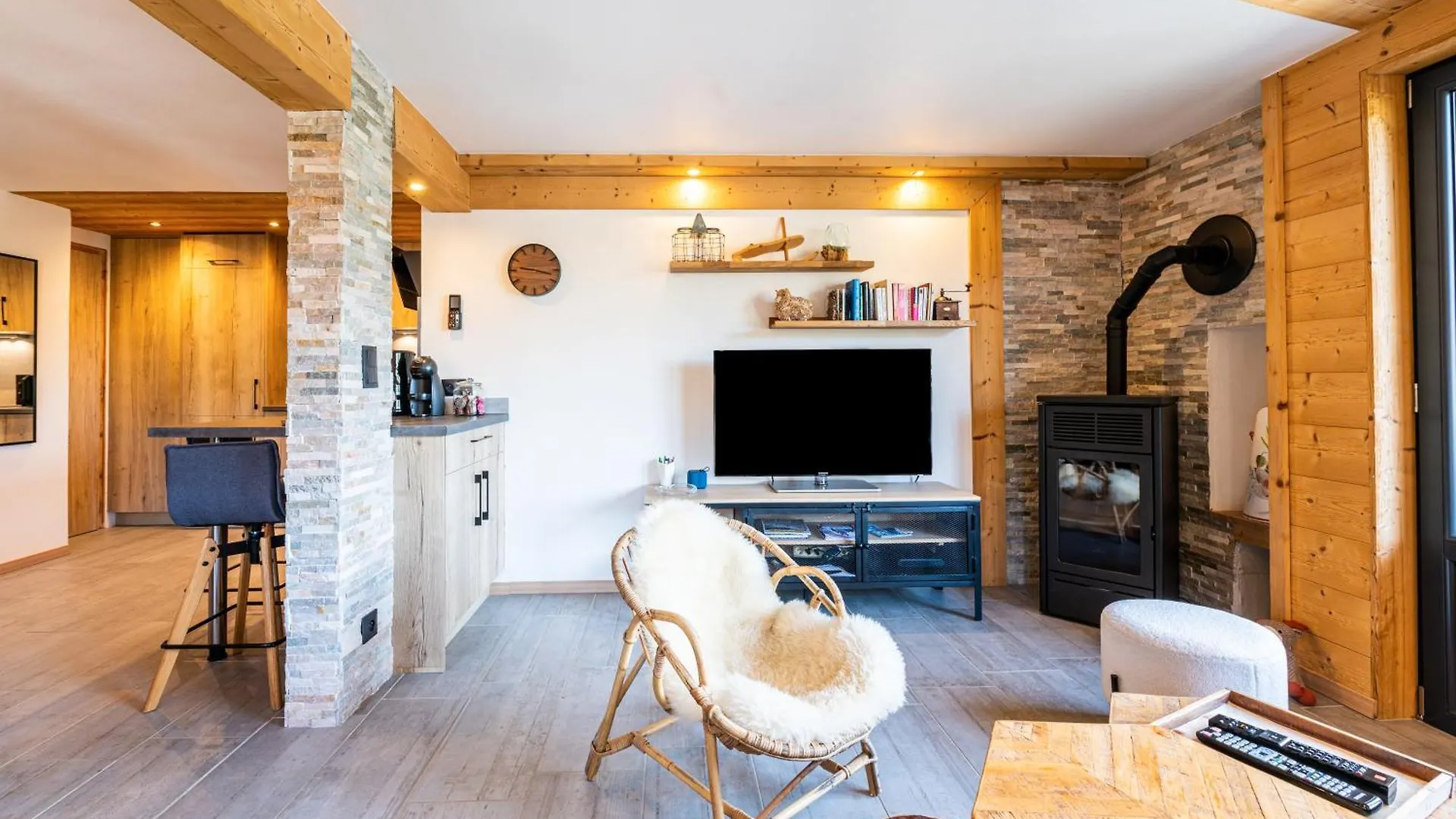 Apartmán Appartement Les Genevriers Le Grand-Bornand